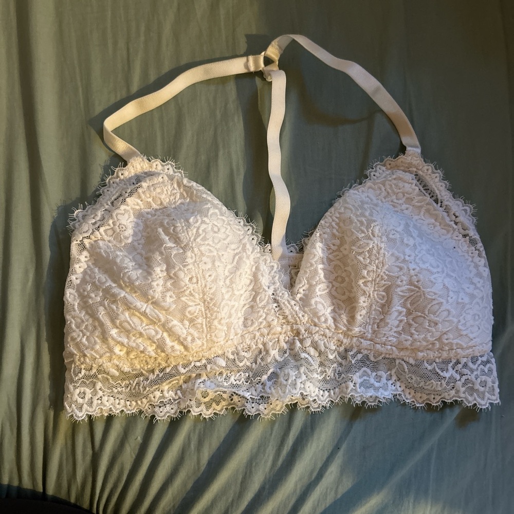 Aerie Lace Bralette in white